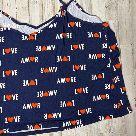 COPY - Old Navy Women's Plus Size 4X Blue Amore Sunday Soft Lounge Tank Top - Picture 13 of 16